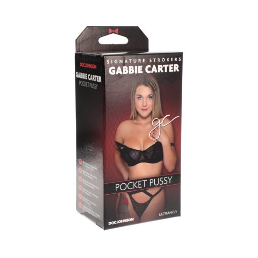 Signature Strokers - Gabbie Carter - Ultraskyn Pocket Pussy Vanilla