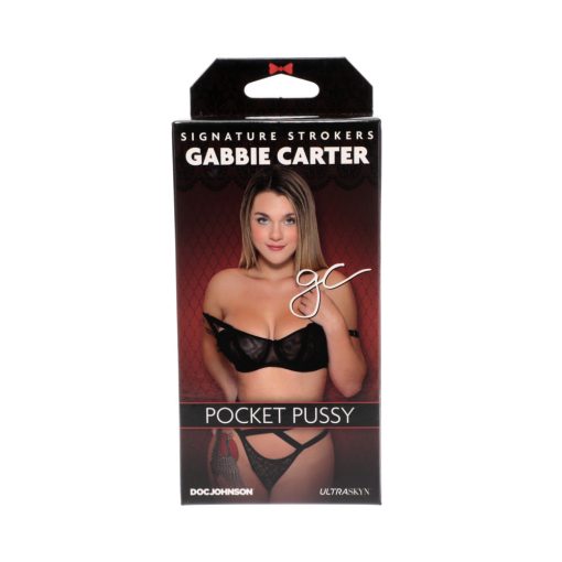 Signature Strokers - Gabbie Carter - Ultraskyn Pocket Pussy Vanilla - Image 7