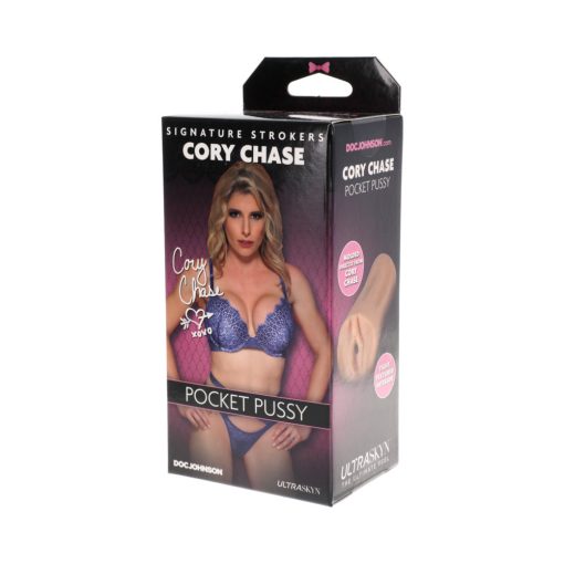 Signature Strokers - Cory Chase Ultraskyn Pocket Pussy Vanilla - Image 6