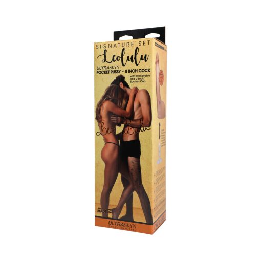 Signature Set Leolulu Leo Ultraskyn Pocket Pussy & Lulu 8 Inch Ultraskyn Cock - Image 10