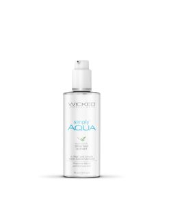 Wicked Simply Aqua Water-Based Lubricant 2.3 Oz.