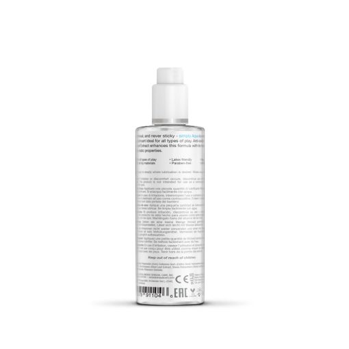 Wicked Simply Aqua Water-Based Personal Lubricant 4 Oz. - Image 2