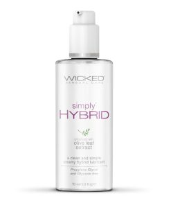 Wicked Simply Hybrid Personal Lubricant – Creamy Vegan Lube 2.3 oz
