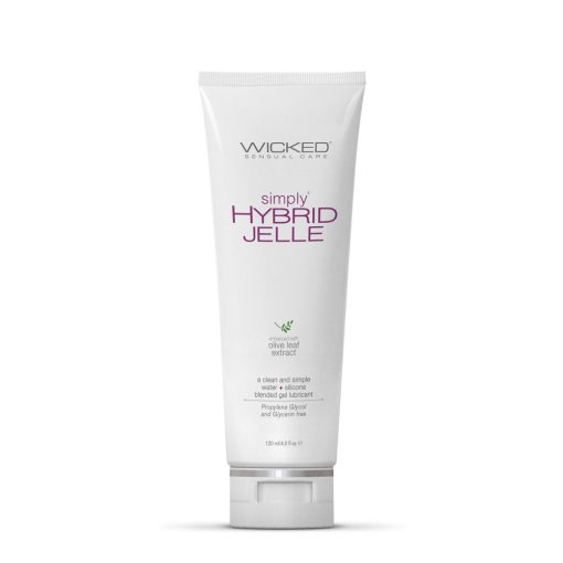 Wicked Simply Hybrid Jelle Lubricant 4 Oz.