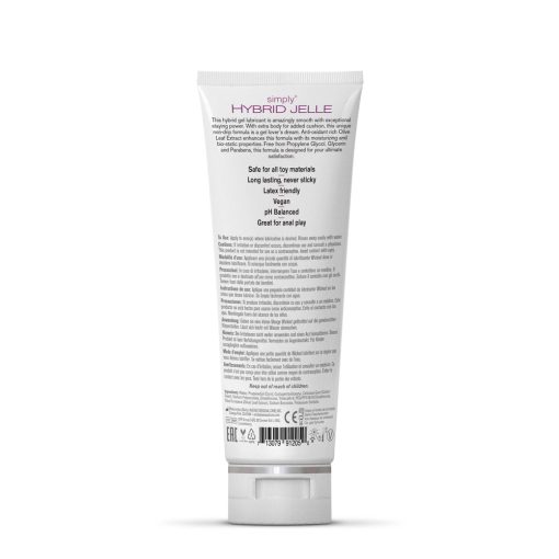 Wicked Simply Hybrid Jelle Lubricant 4 Oz. - Image 2