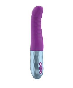 Femmefunn Cadenza Rechargeable Silicone Thrusting G-Spot Vibrator Purple