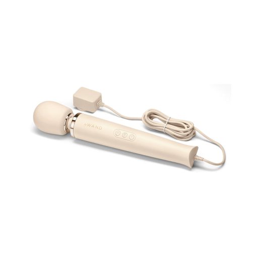 Le Wand Plug-In Vibrating Massager Cream - Image 3