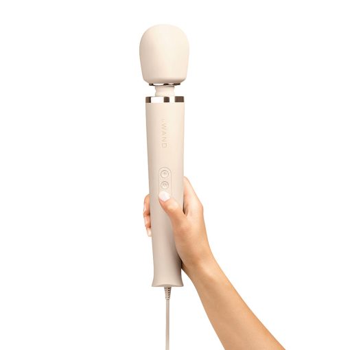 Le Wand Plug-In Vibrating Massager Cream - Image 4