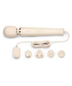 Le Wand Plug-In Vibrating Massager Cream
