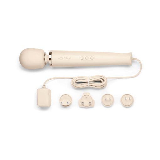 Le Wand Plug-In Vibrating Massager Cream - Image 5