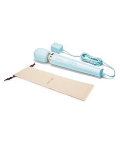 Le Wand Plug-In Vibrating Massager Sky Blue