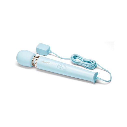 Le Wand Plug-In Vibrating Massager Sky Blue - Image 3