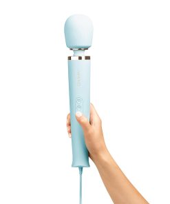 Le Wand Plug-In Vibrating Massager Sky Blue