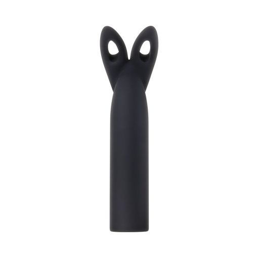 Evolved Four Play Rechargeable Silicone Bullet Vibrator And 3-Piece Sleeve Set Black - Image 12