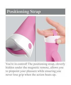 3Some Wall Banger Rabbit Vibrator – Suction Cup Remote Vibe (Pink)