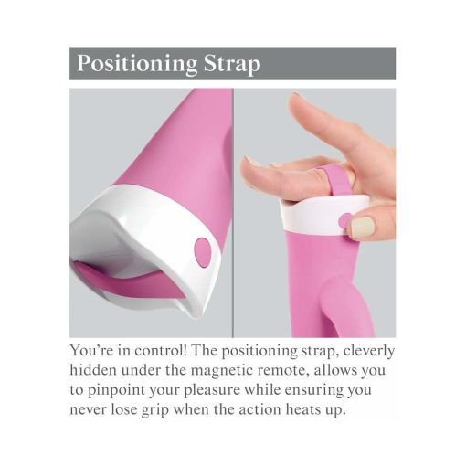 3Some Wall Banger Rabbit Vibrator – Suction Cup Remote Vibe (Pink) - Image 10