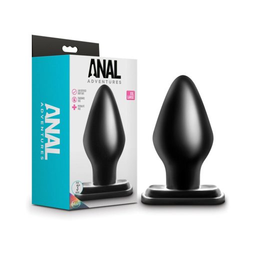 Anal Adventures Xxl Plug Black
