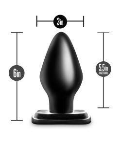 Anal Adventures Xxl Plug Black
