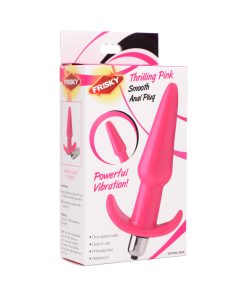 Frisky Thrilling Pink Smooth Anal Plug