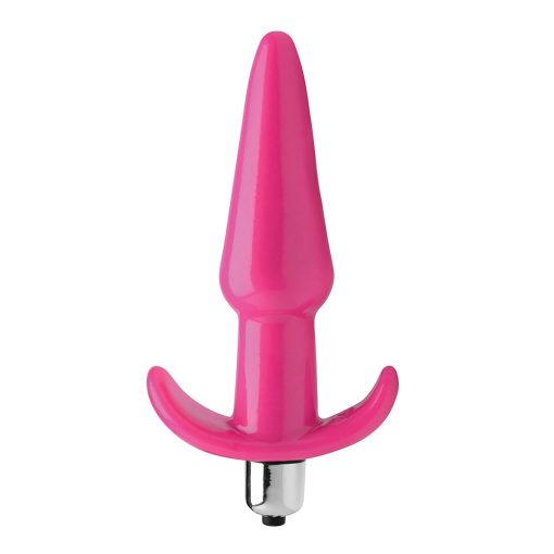 Frisky Thrilling Pink Smooth Anal Plug - Image 3