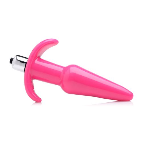 Frisky Thrilling Pink Smooth Anal Plug - Image 4