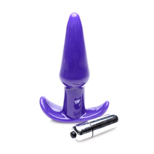 Frisky Thrilling Purple Smooth Anal Plug - Image 2