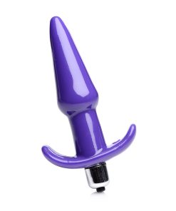 Frisky Thrilling Purple Smooth Anal Plug