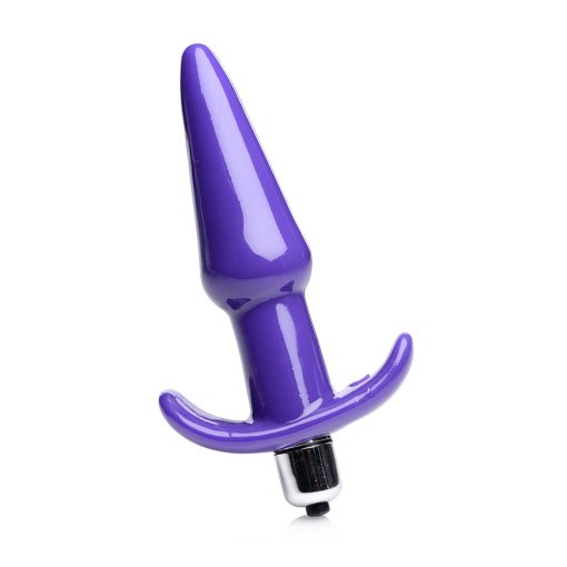 Frisky Thrilling Purple Smooth Anal Plug - Image 3