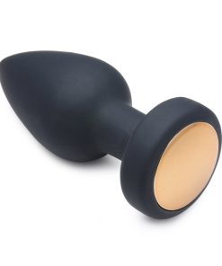 Booty Sparks Rechargeable Light Up Vibrating Anal Plug With Remote Control M