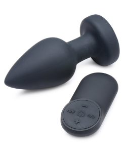 Booty Sparks Rechargeable Light Up Vibrating Anal Plug With Remote Control M