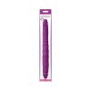 Colours Double Pleasure 12 In. Dual Ended Dildo Purple