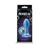 Stardust Glam Glass Plug With Gem Base Blue
