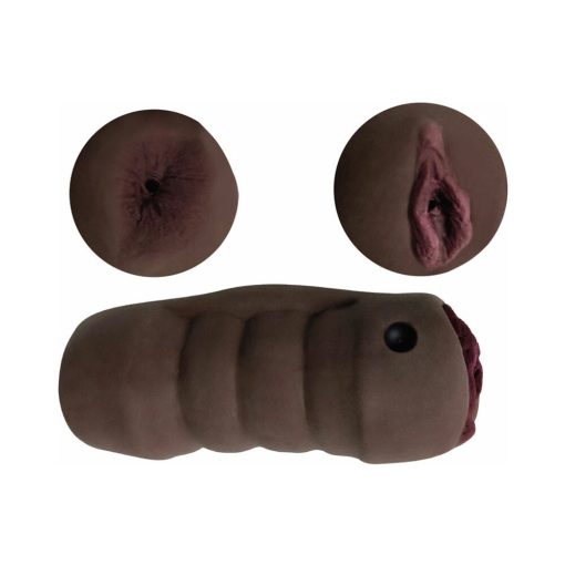 Curve Toys Mistress Perfect Fuck Double Trouble Bffs Brandy & Buffy Stroker Brown - Image 2