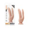 Dr. Skin Dp Cock Realistic 8 In. Dual Entry Dildo Beige