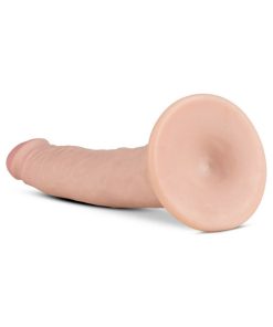 Au Naturel Jack 7.5 In. Posable Dual Density Dildo Beige