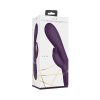 Vive Cato Rechargeable Pulse-Wave Silicone Rabbit Vibrator Purple