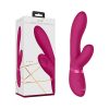 Vive Kyra Rechargeable Pulse-Wave Silicone Rabbit Vibrator Pink