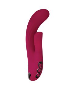 Evolved Red Dream Rechargeable Silicone Dual Stimulator