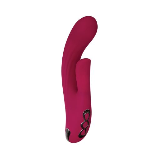 Evolved Red Dream Rechargeable Silicone Dual Stimulator - Image 5