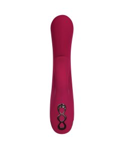 Evolved Red Dream Rechargeable Silicone Dual Stimulator