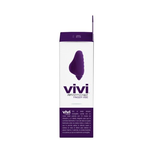 Vedo Vivi Rechargeable Finger Vibe Deep Purple - Image 6
