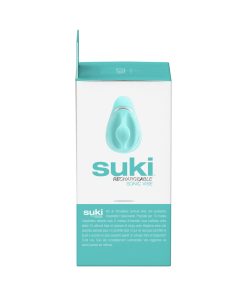 Vedo Suki Sonic Suction Rechargeable Vibrator Tease Me Turquoise