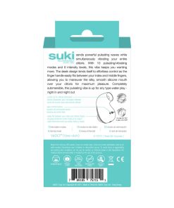 Vedo Suki Sonic Suction Rechargeable Vibrator Tease Me Turquoise
