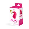 Suki Sonic Suction Rechargeable Vibrator Foxy Pink