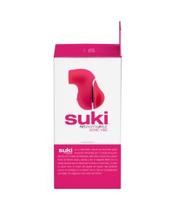Suki Sonic Suction Rechargeable Vibrator Foxy Pink