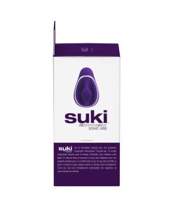 Vedo Suki Sonic Suction Rechargeable Vibrator Deep Purple