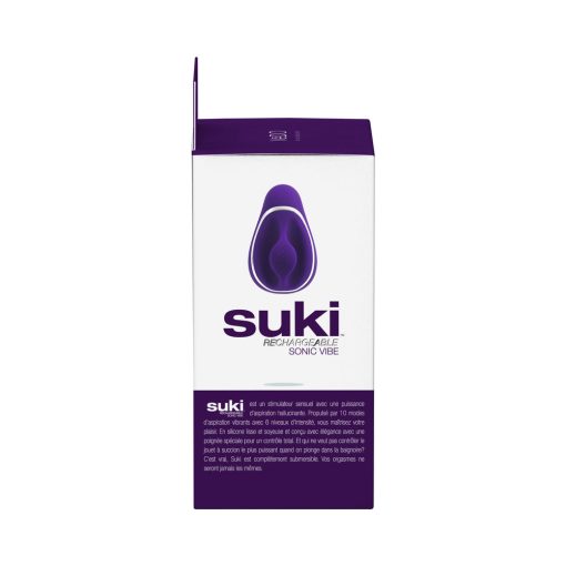 Vedo Suki Sonic Suction Rechargeable Vibrator Deep Purple - Image 7