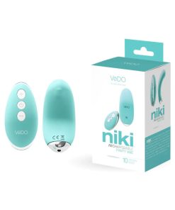 Vedo Niki Rechargeable Panty Vibe Tease Me Turquoise