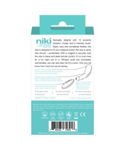 Vedo Niki Rechargeable Panty Vibe Tease Me Turquoise