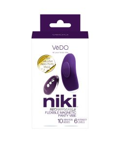 Vedo Niki Rechargeable Panty Vibe Deep Purple